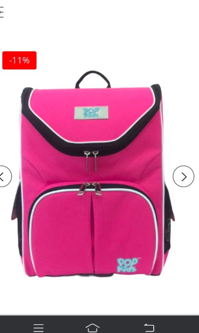 Pop kids bag, Women's Fashion, Bags Wallets, Backpacks on Carousell