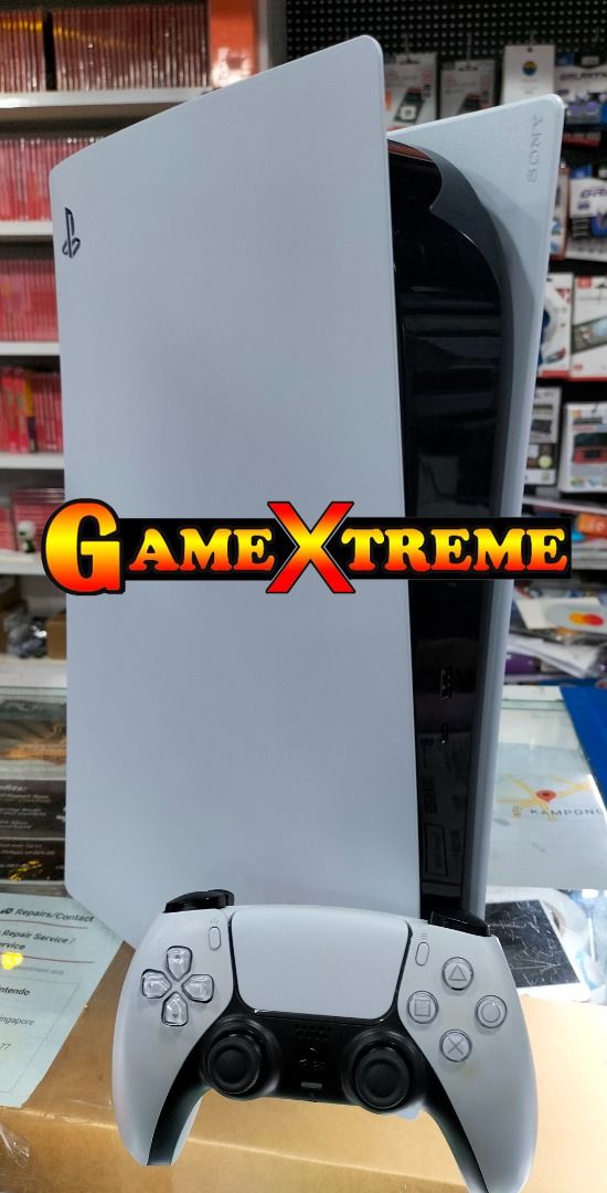 Preowned PS5 Digital Edition, Video Gaming, Video Game Consoles, PlayStation on Carousell