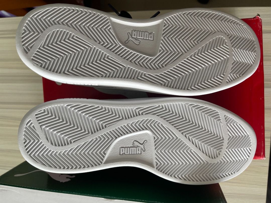 Puma smash clearance v2l white