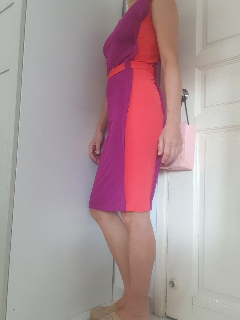 Purple orange dress Women s Fashion Dresses Sets Dresses on