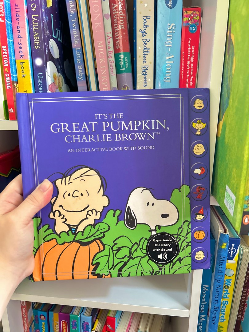 Rare Charlie Brown It’s the Great Pumpkin Soundbook on Carousell