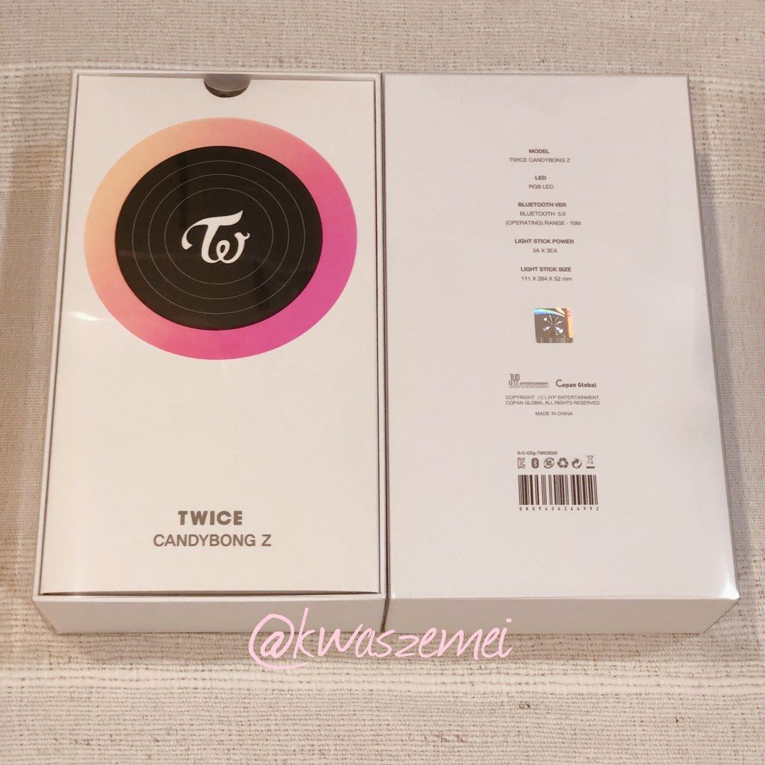 (Ready stock) Twice candy bong Z version 2 official light stick (sealed