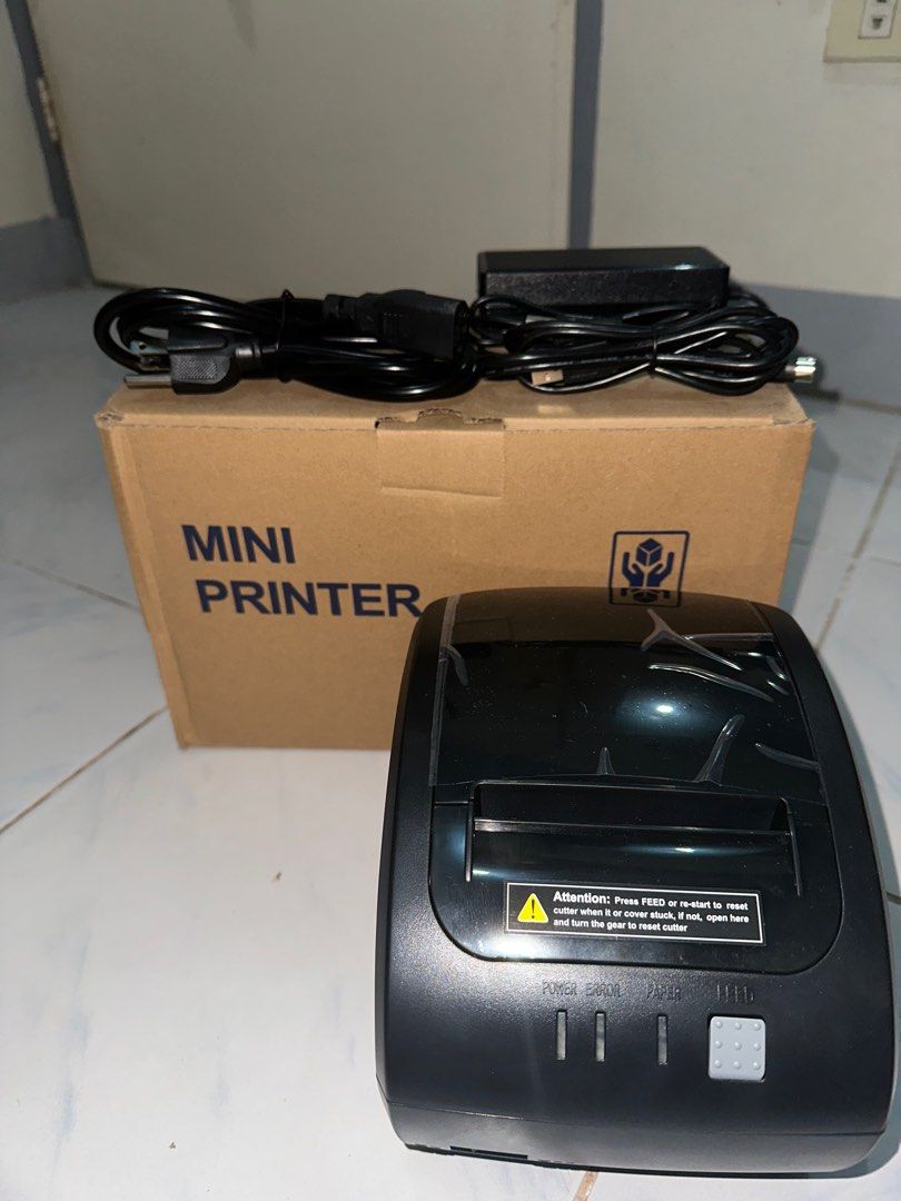 Receipt Printer (Category: Printers, Scanners & Copiers) located in Taguig. Submitted by jfts.xx (Listing ID 1237764644, Image 1). Description: Brand New Receipt Printer.