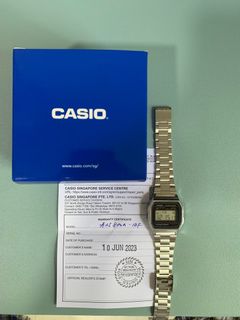 Casio hot sale a158 a168