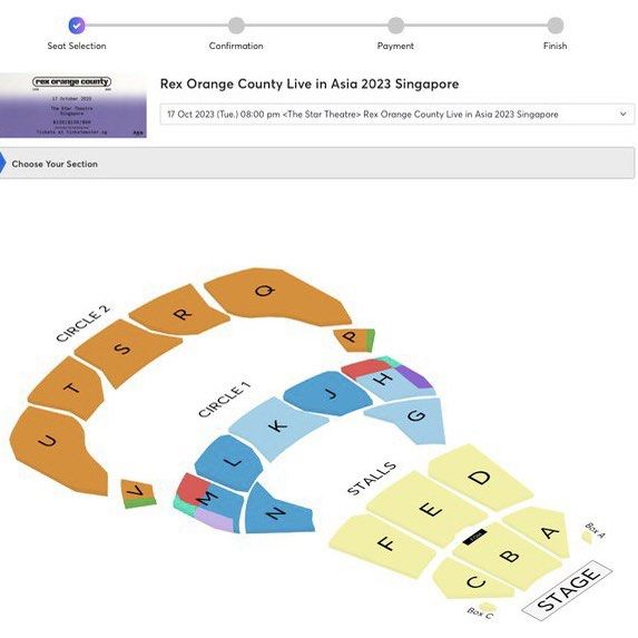 Rex Orange County tickets for 2, Tickets & Vouchers, Event Tickets on