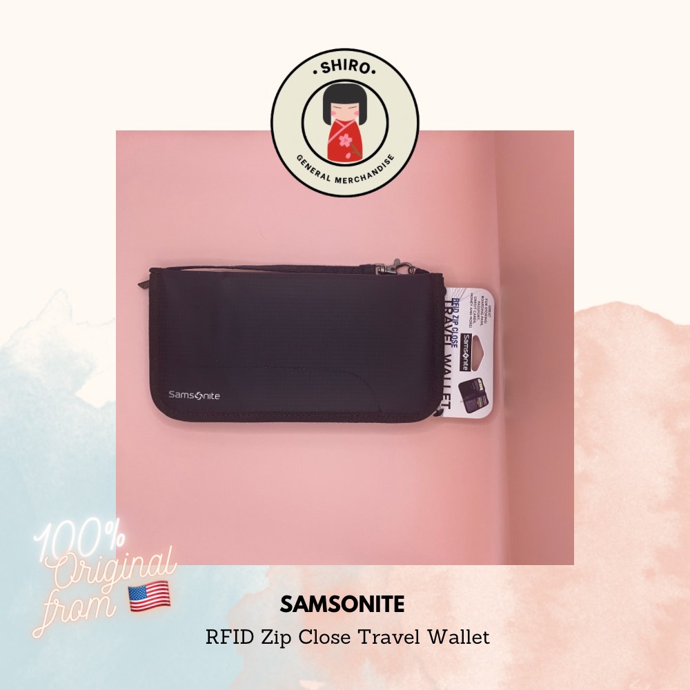 Samsonite rfid closed travel wallet, Hobbies & Toys, Travel, Travel