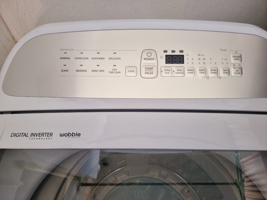 Samsung Wobble Automatic Washing Machine 8kg, TV & Home Appliances