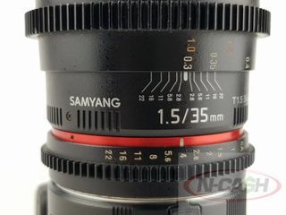 Samyang 35mm T1.5 AS UMC II Lens Canon Mount