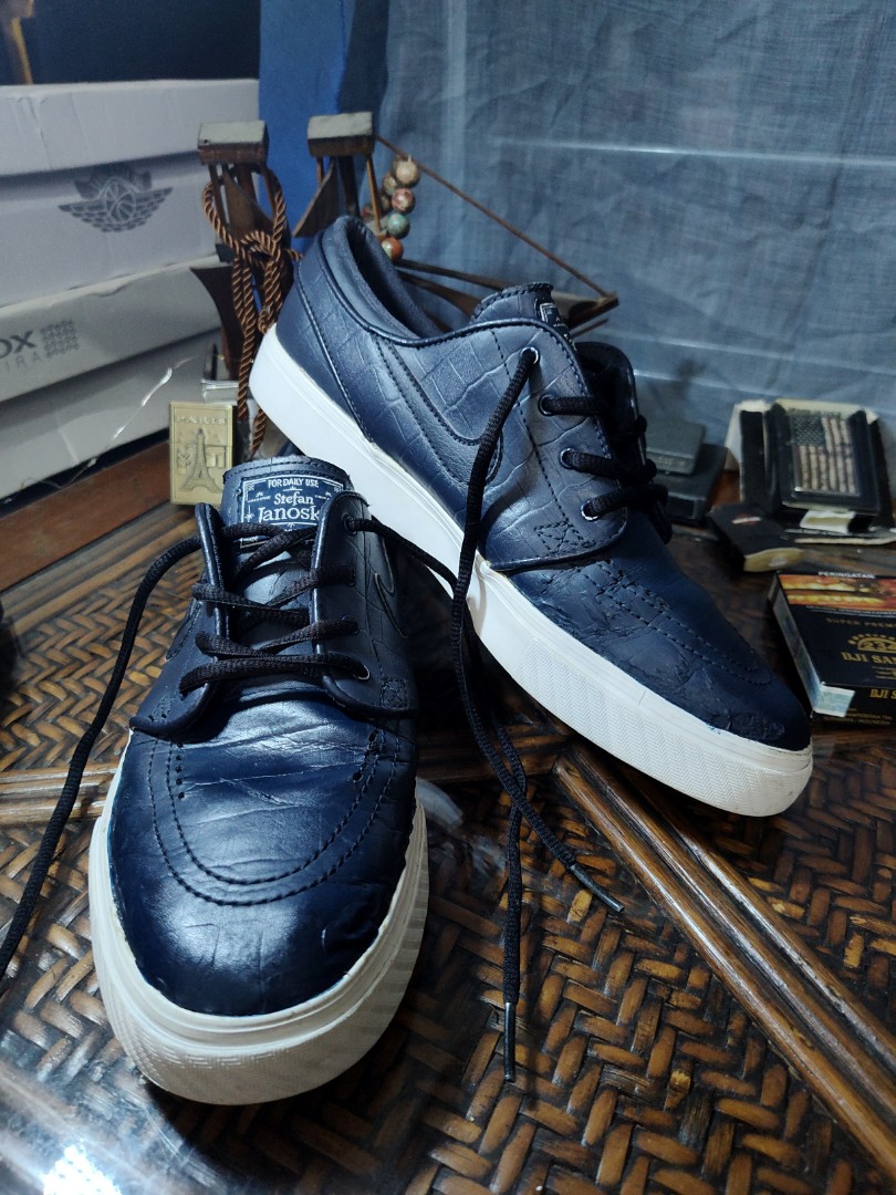 Sepatu Nike Zoom Stefan L QS Blue Croc, Fesyen Pria, Sepatu , Sneakers di Carousell