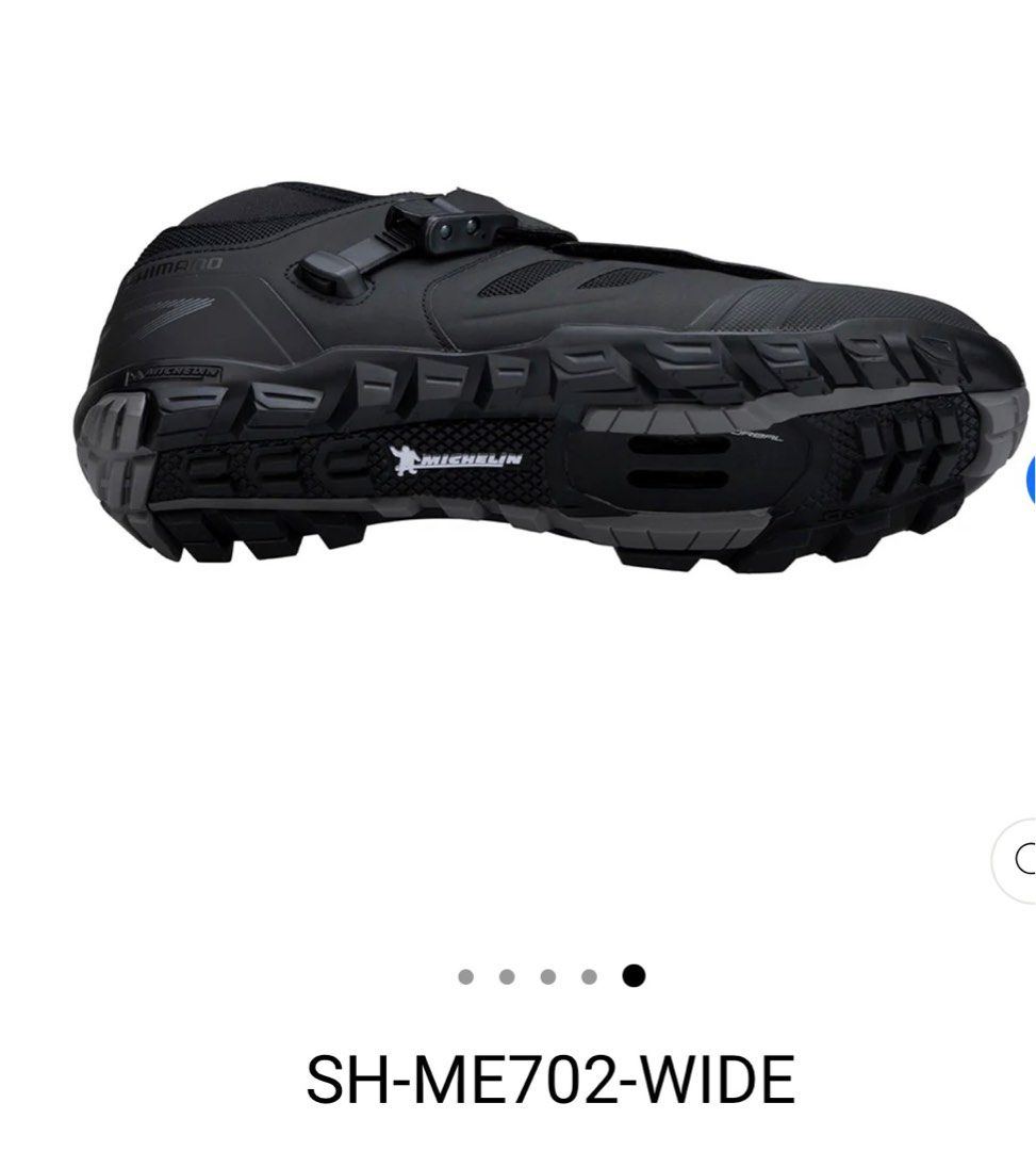 Shimano SHME702 Wide Fit Trail Enduro Bike Shoes, Sports Equipment