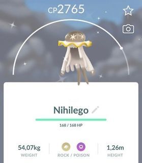 Pokemon Shiny Nihilego Trade or Ultrafriends