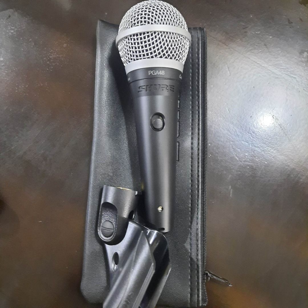 SHURE PGA48, Audio, Microphones on Carousell