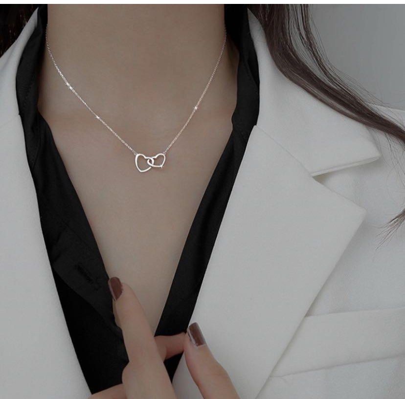 Friendship discount silver necklace