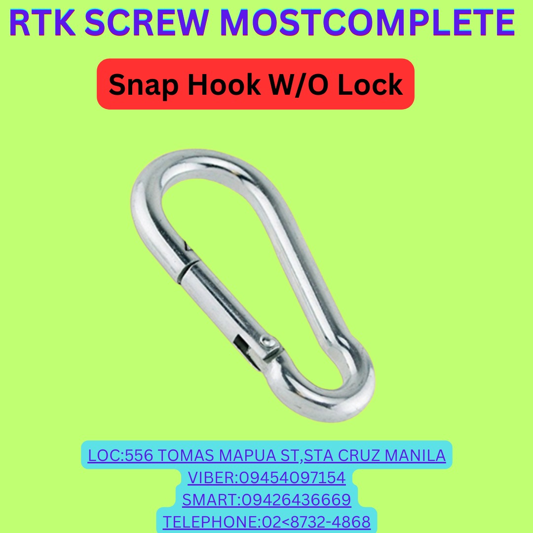 Snap Hook W/O Lock on Carousell