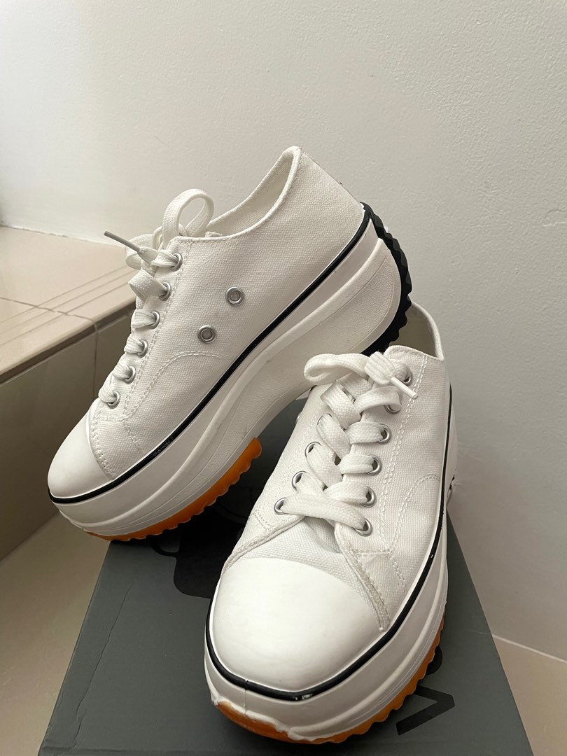 Sneakers Wedges Wanita Fesyen Wanita Sepatu di Carousell