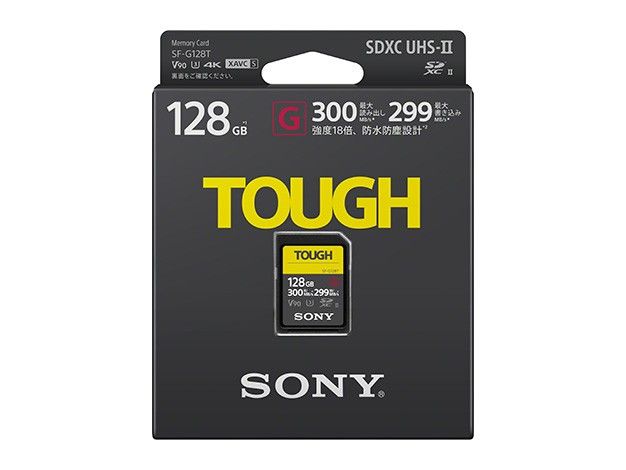 Sony SF-G 系列128GB Tough UHS-II SDHC 記憶卡, 手提電話, 電話及其他裝置配件, 記憶卡- Carousell