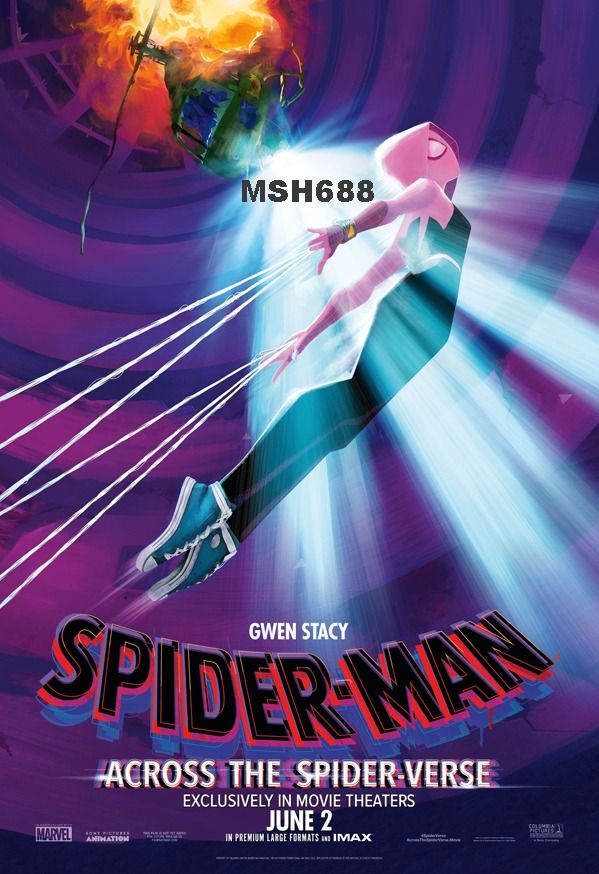 IIID Spider Movie Man Across The Spider-Verse Poster