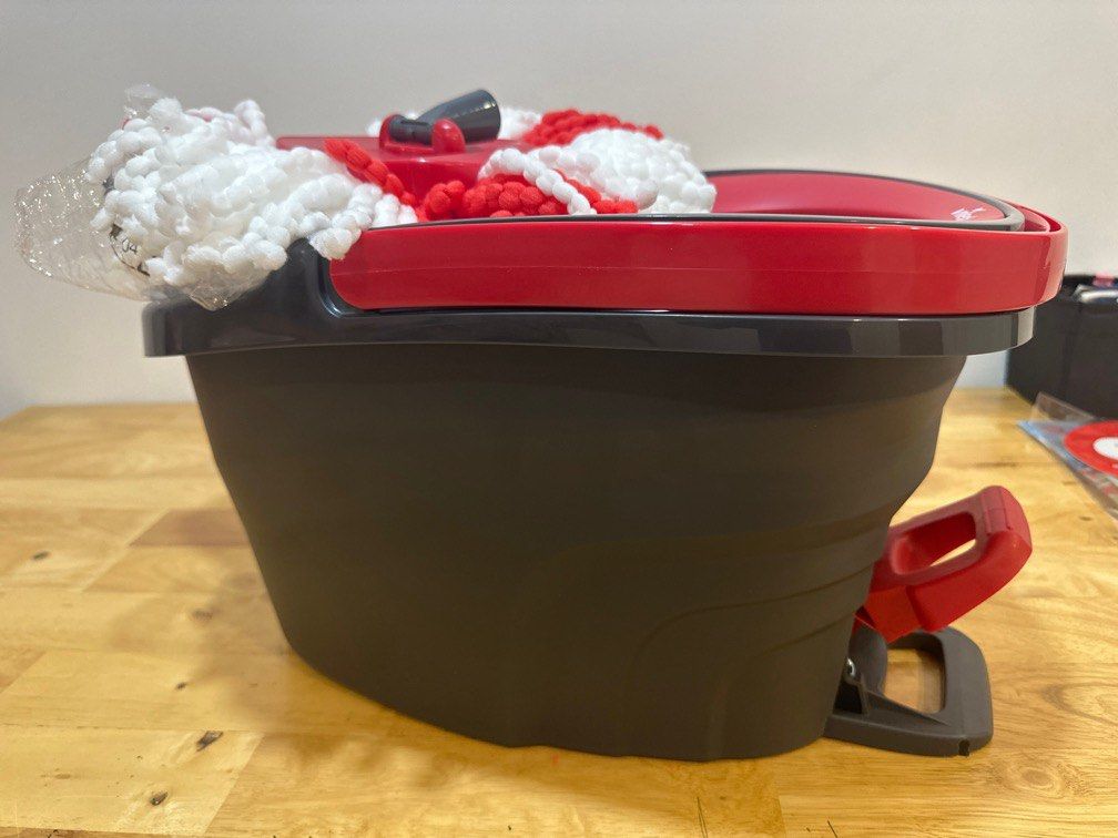 Vileda Spinning mop bucket and mop, TV & Home Appliances, Vacuum