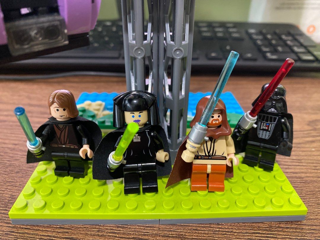 Lego Star Wars MiniFigures with LightUp Lightsaber, Hobbies & Toys