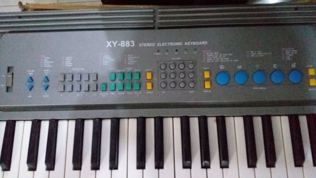 Stereo Keyboard Electronic XY 883 normal preloved Musik Media Alat di Carousell