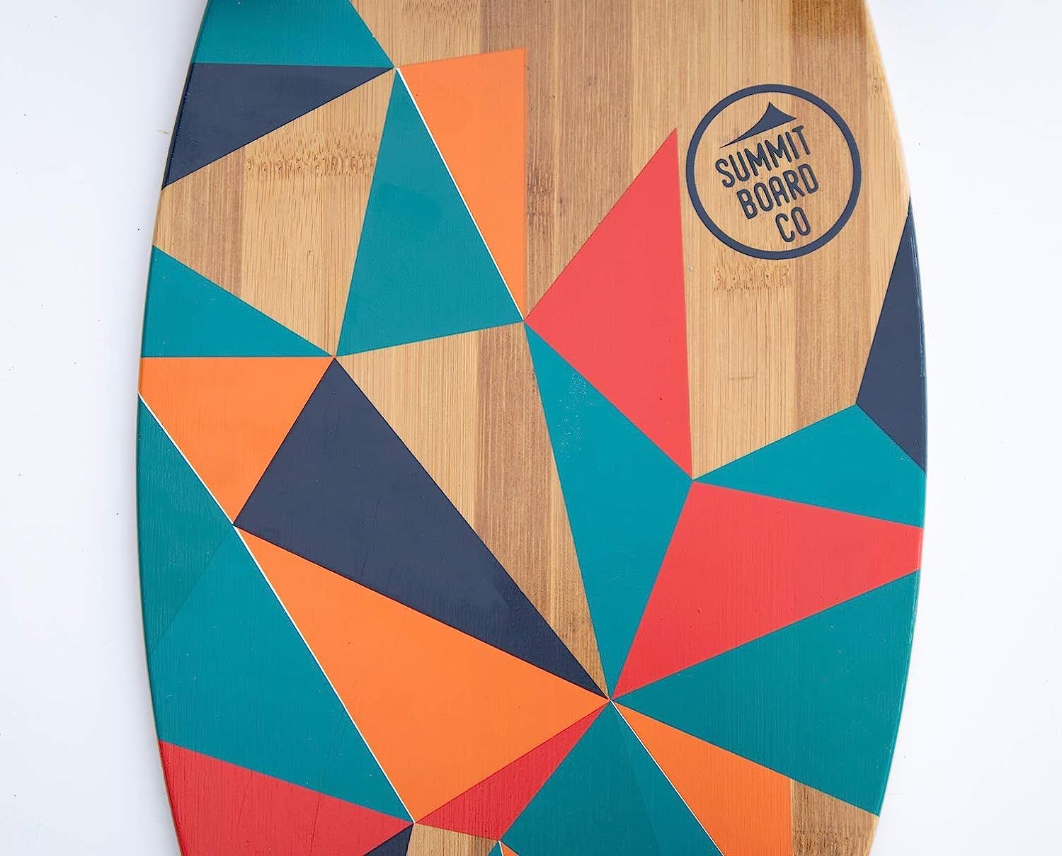 Summit Board Co Short Longboard Skateboard Deck with Precision Bearings