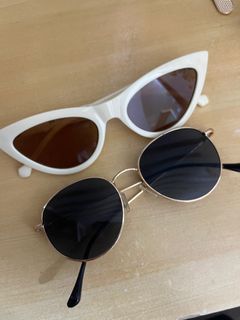 Sunnies Specs / Shein Aviators Sunglasses Eyewear Shades Combo