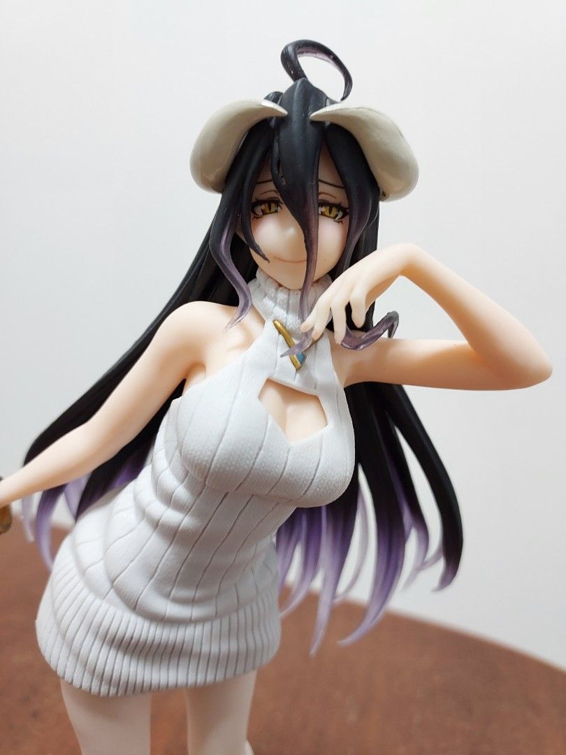 135cm Anime Limited Edition Freeing Union Creative Overlord Albedo Kne  Eling Doll Pvc Action Figure Collection  Walmart Canada