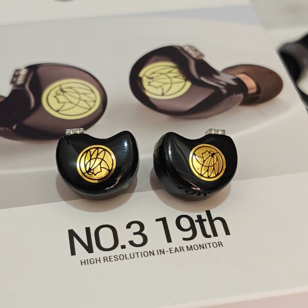 TFZ No.3 19th Special Limited Edition Black Gold iem 3. 5mm cable
