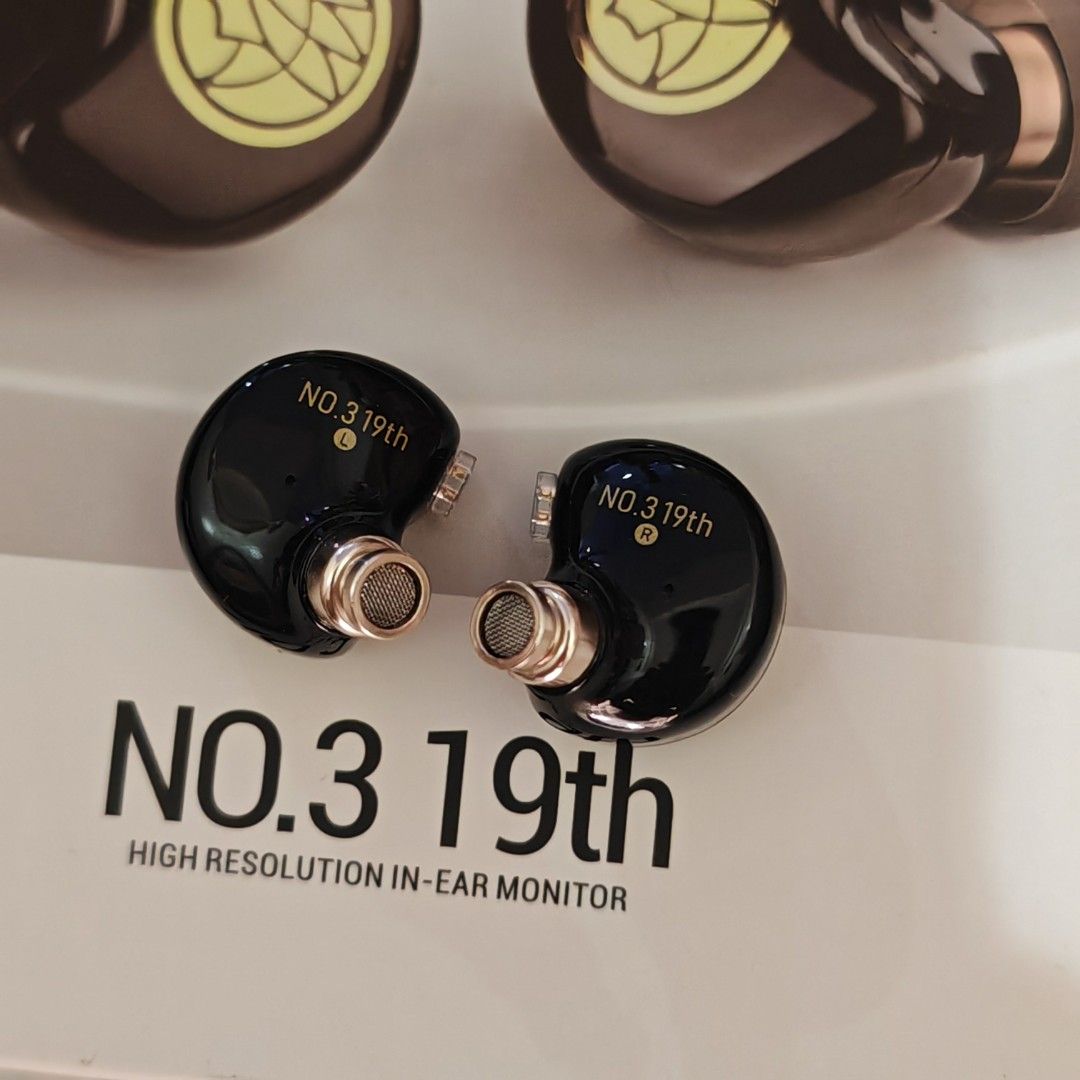 TFZ No.3 19th Special Limited Edition Black Gold iem 3. 5mm cable