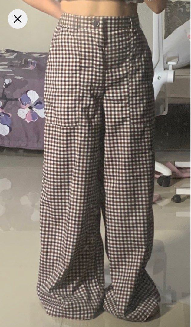 Vintage checkered pants 2025