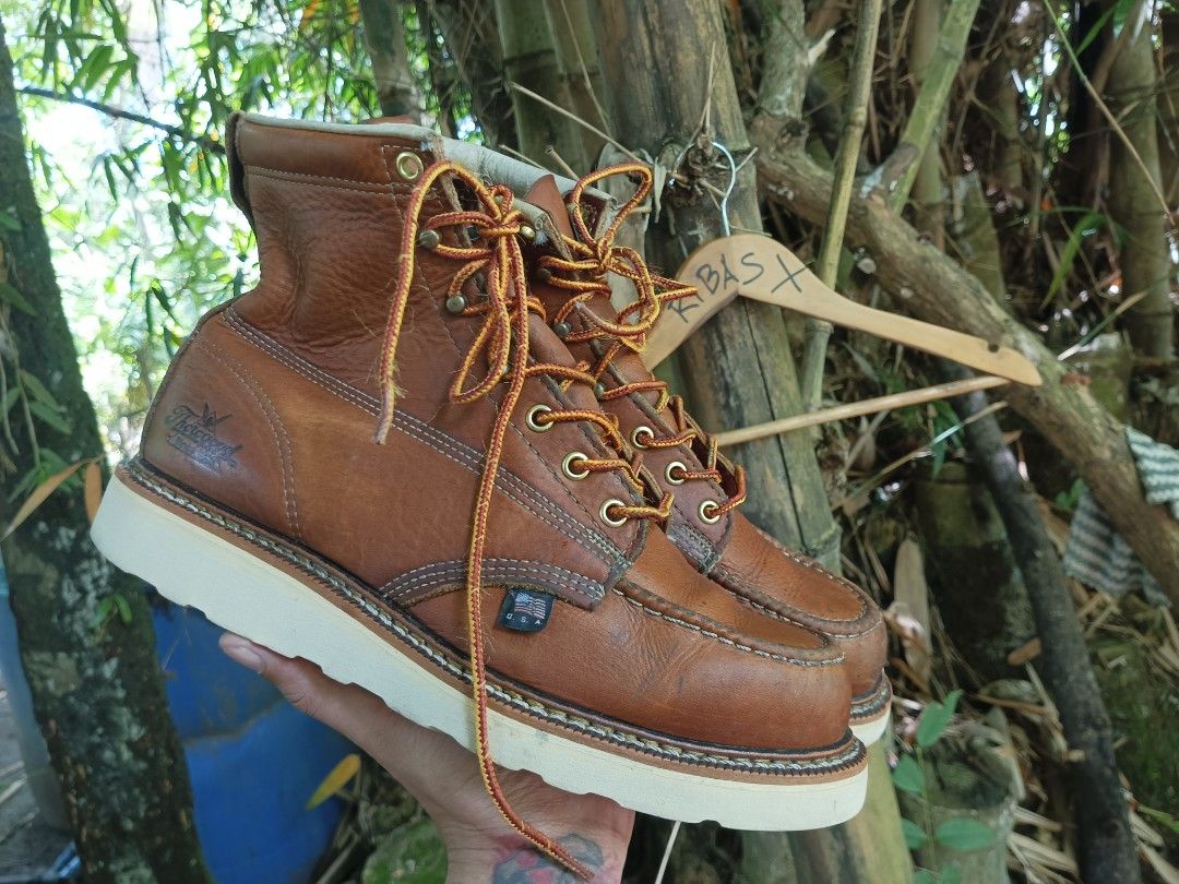 Used thorogood boots discount