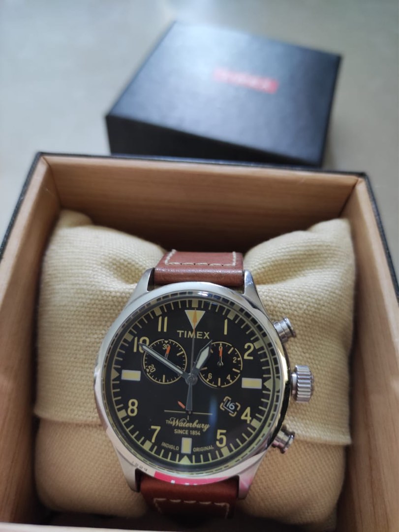 Timex X Red Wings Waterbury Chronograph watch