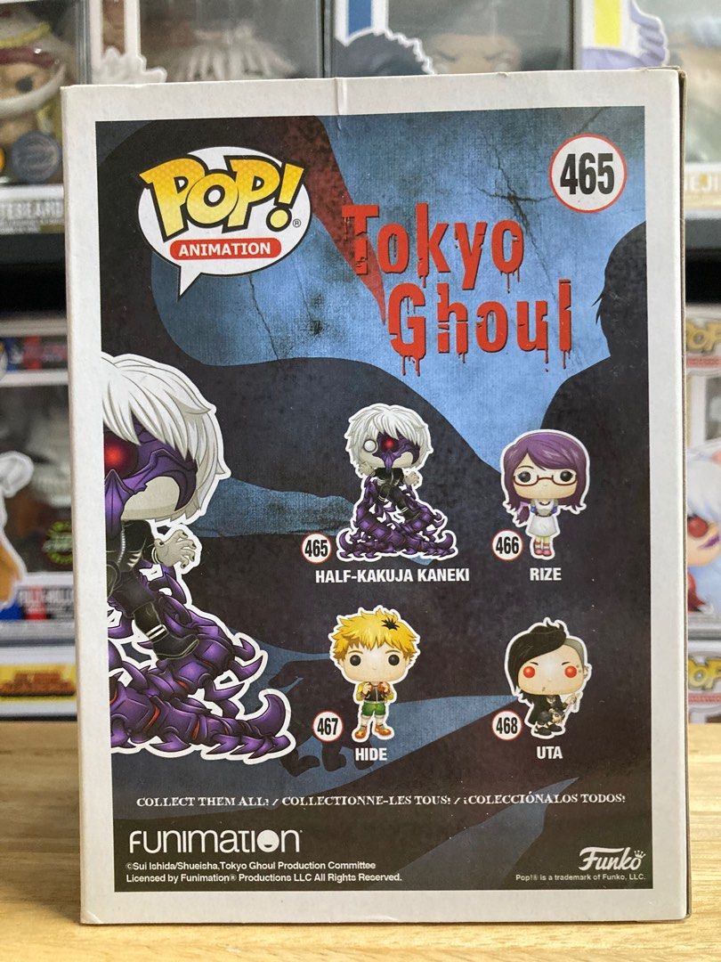 Half kakuja kaneki store funko