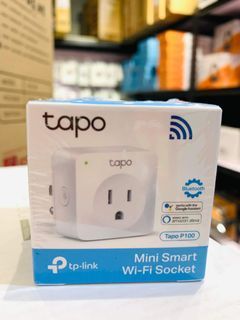 Tp-Link Tapo P100 Mini Smart Wi-Fi Socket Smart Plug Wifi Plug (2-Pack)