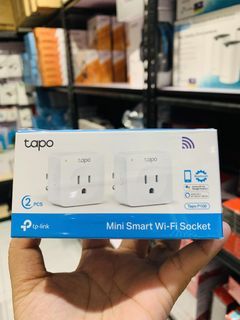 💯TP-Link Tapo P100 Mini Smart Wi-Fi Socket Smart Plug | WiFi Plug (2-Pack)