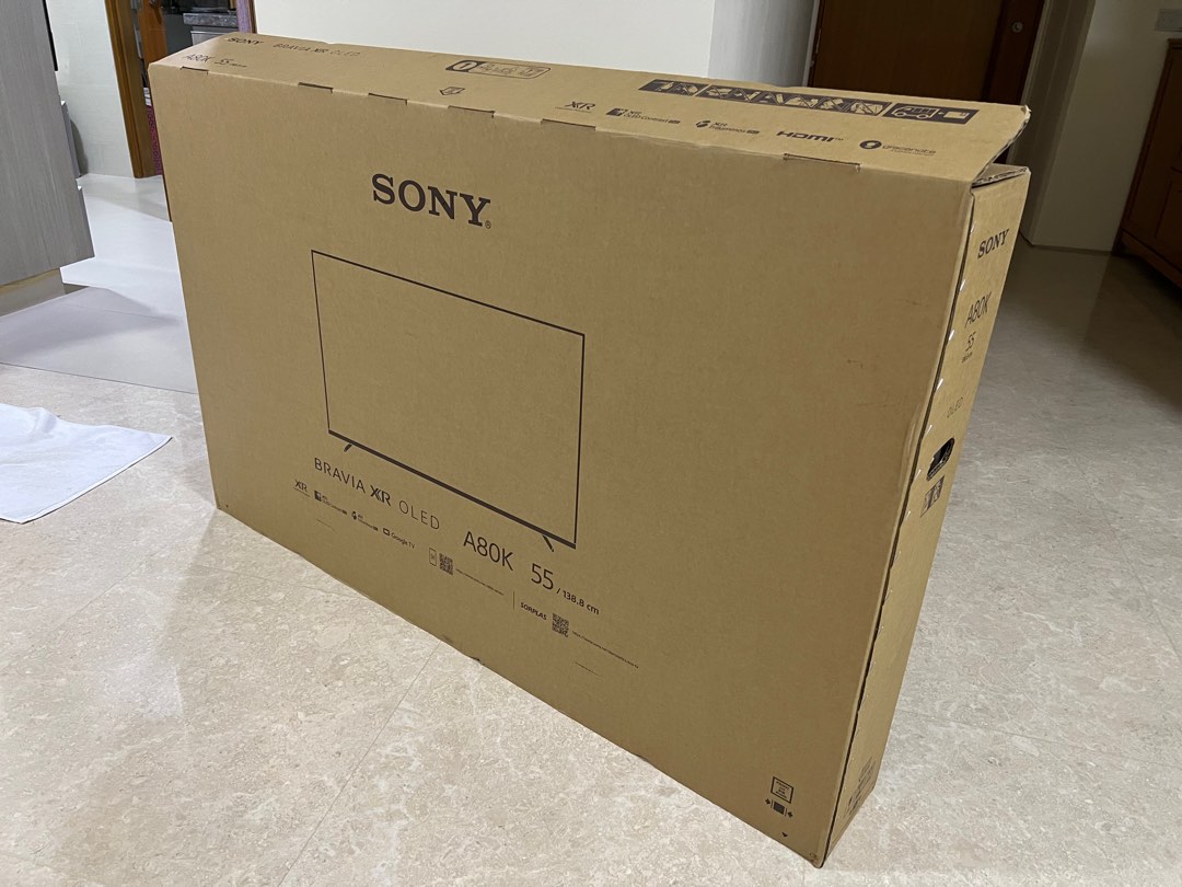 TV Carton Box, Furniture & Home Living, Home Improvement & Organisation