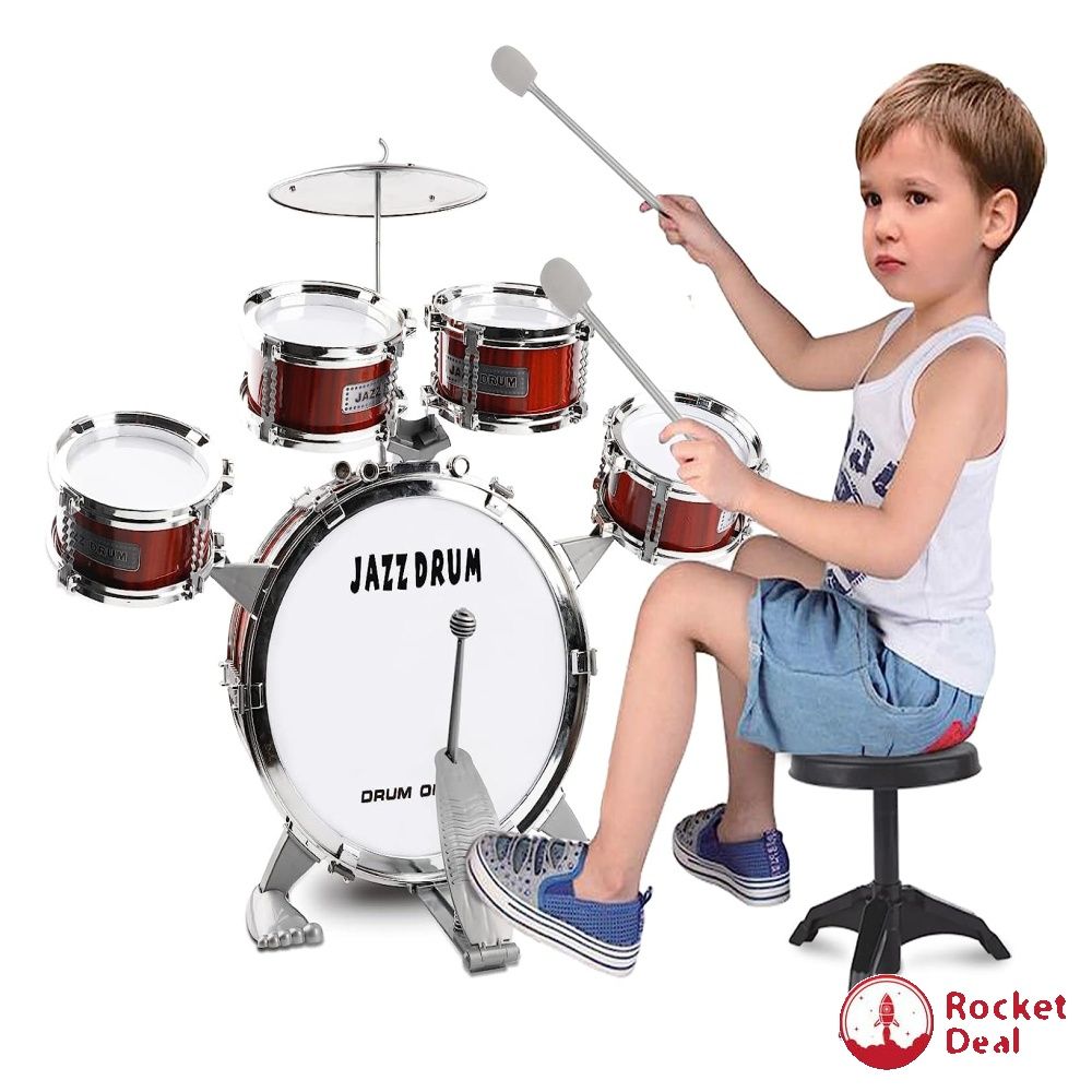 Kids jazz drum set 2025