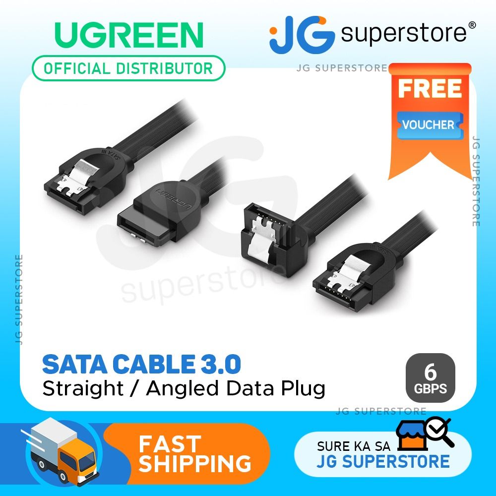 UGREEN SATA Cable 3.0 to Hard Disk Drive HDD SSD ODD 6Gbps HighSpeed