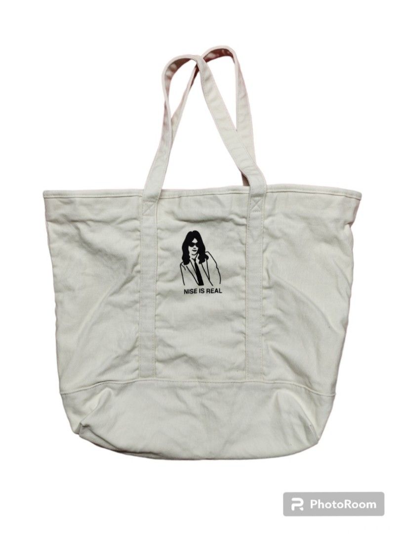 Uniqlo canvas tote bag on sale