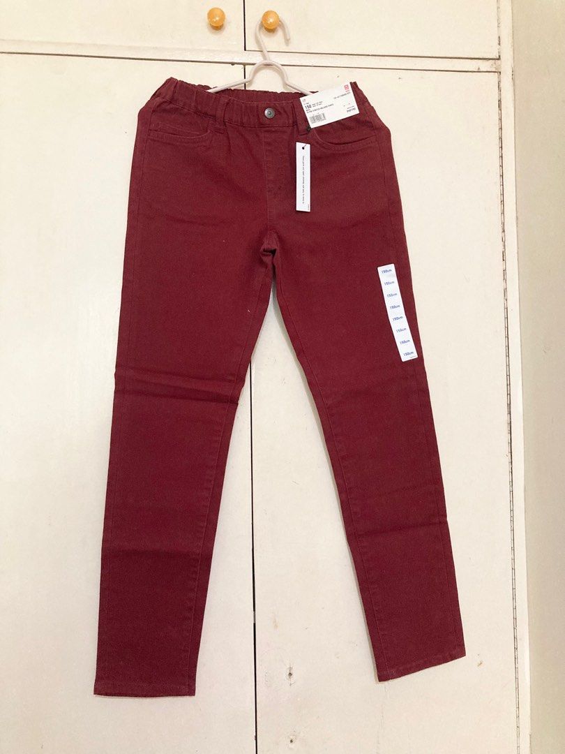Uniqlo Pants (Category: Babies & Kids Fashion) located in Manila. Submitted by franpan (Listing ID 1237874330, Image 2). Description: For sale Brand new with tag Size 150 Shipping: LBC or J&T Payment: Gcash Message me for inquiries .
