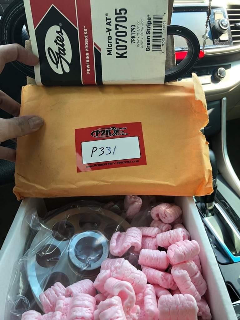 Unorthodox Racing Crank Underdrive Pulley Kit with Gates Belt (2008