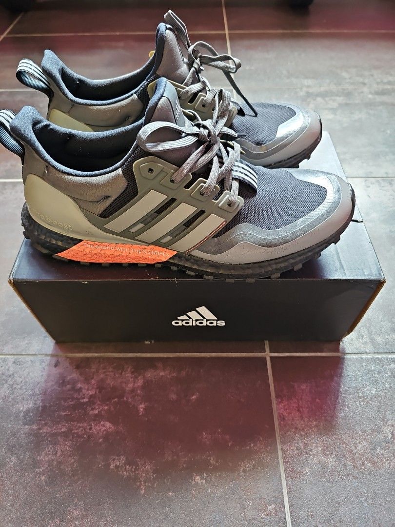 Ultraboost all terrain black shop red grey