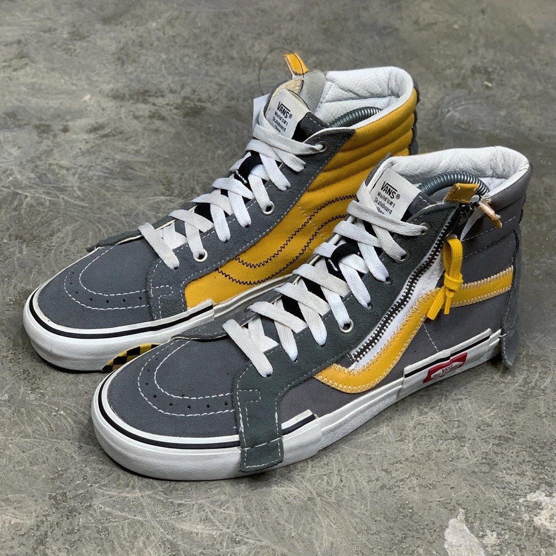 Vans sk8 hi cut and paste 2025