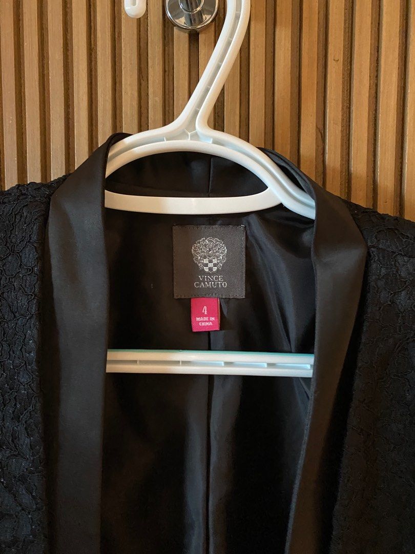 Vince camuto 2024 black blazer