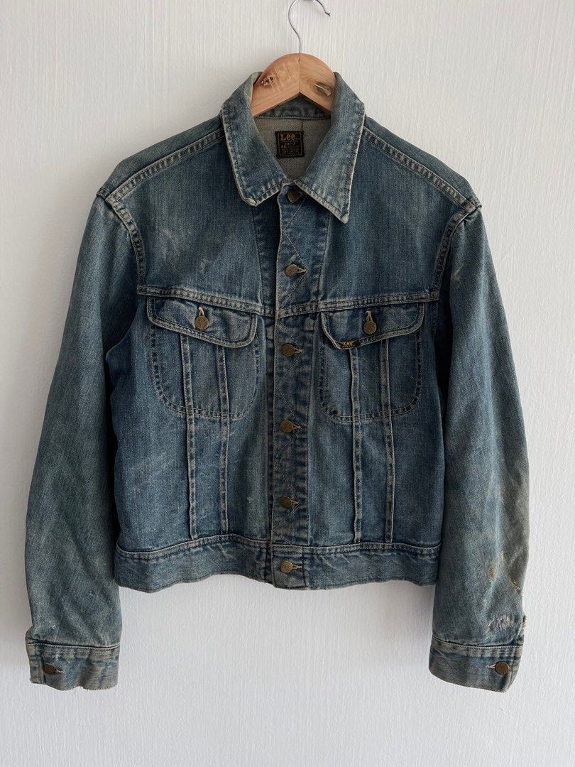 Vintage Lee 101 J denim jacket 70s, Men's Fashion, Coats, Jackets