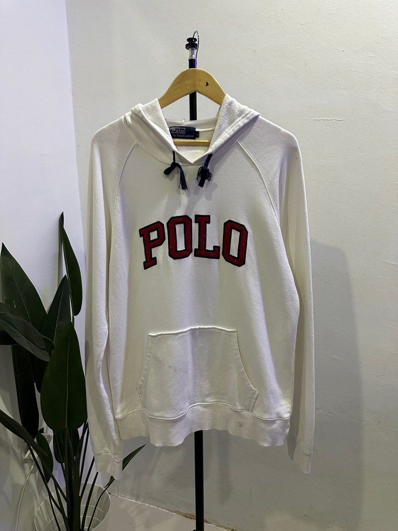Polo spellout outlet hoodie
