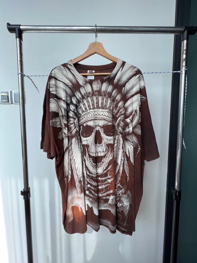 Vintage Skull T Shirt, Men's Fashion, Tops & Sets, Tshirts & Polo