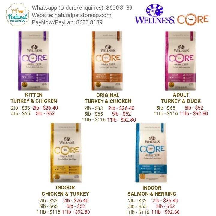 Core rawrev cat food sale
