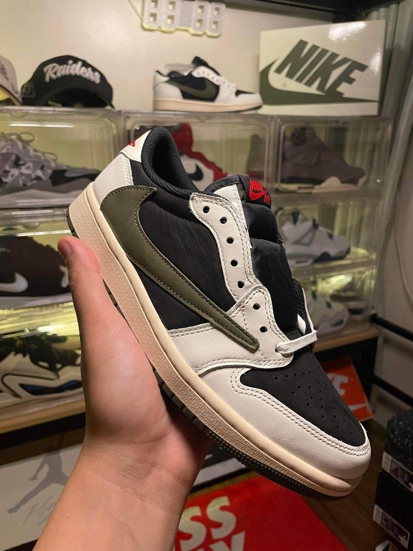 Travis Scott x Air Jordan 1 Low Medium Olive (DZ4137-106) – Trilogy Merch  PH