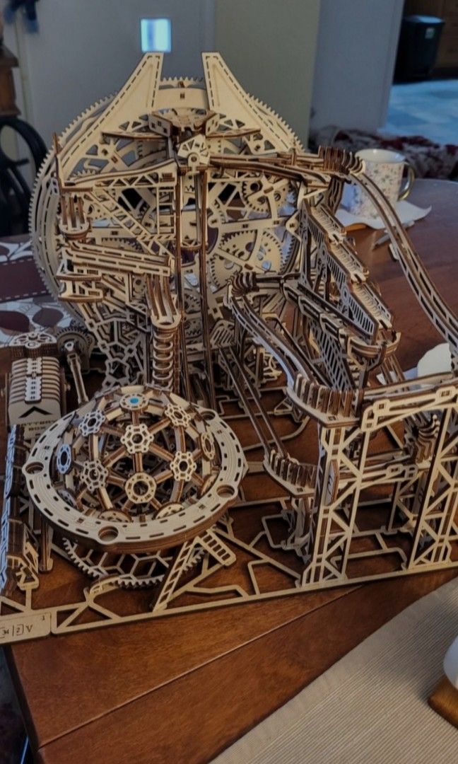 WoodTrick Galaxy Marble Run, Hobbies & Toys, Stationery & Craft